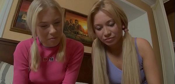  Two beautiful Russian girls for a hard cock